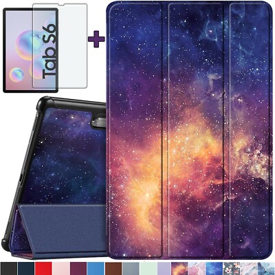 Schutzhülle + 9H Panzerfolie Glas für Samsung Galaxy Tab S6 10.5 T860 T865 -3
