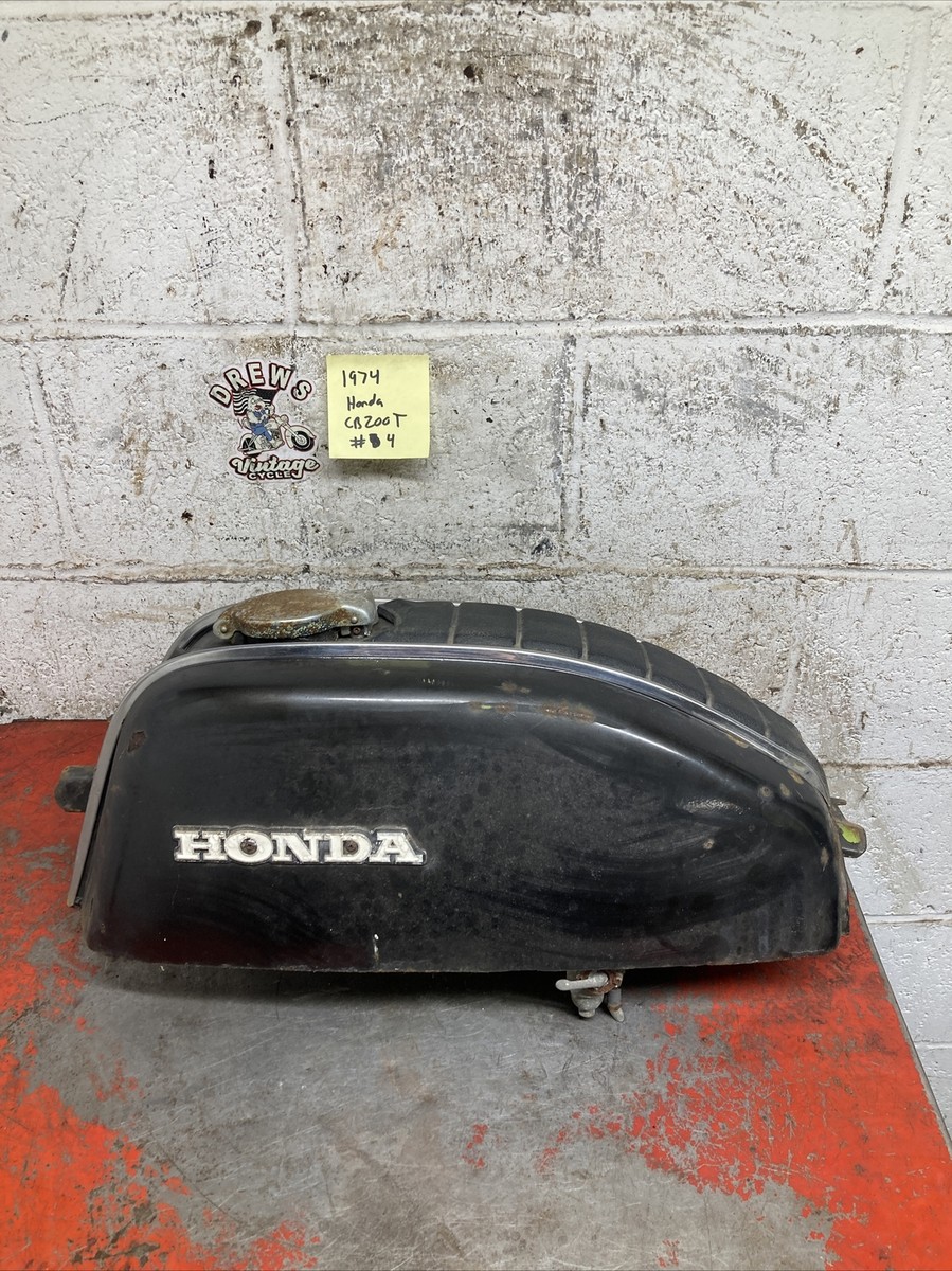 1974 Honda Cb200t Cb 200 Gas Fuel Petrol Tank With Petcock | eBay