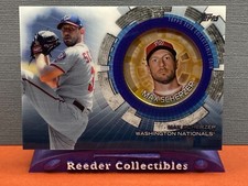 Max Scherzer 2020 Topps Update TBC-MS Washington Nationals Comm Coin Card