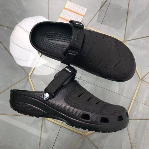 NEW GENUINE: Crocs Men Classic Yukon Vista II Clog Black- Free Shipping - Zdjęcie 13 z 18