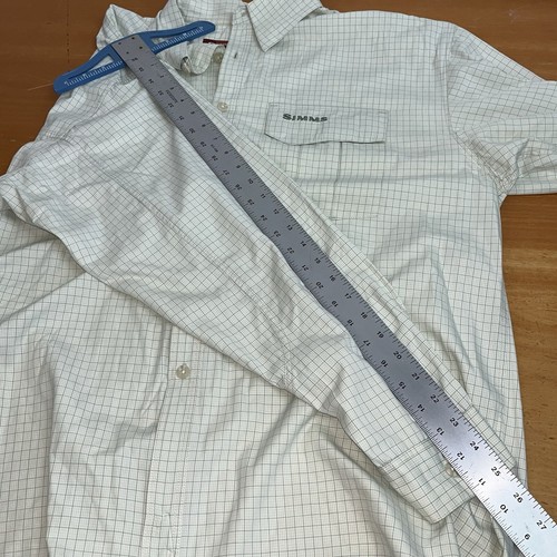 Simms 3x dry long sleeve shirt Fishing Shirt Size XL Long Sleeve Collared - Picture 7 of 8
