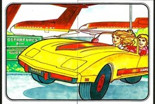 BARBIE, 2 STICKERS, 3 4,FROM PANINI BARBIE ALBUM 1983, IN MINT CONDITION