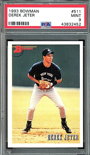 1993 Bowman #511 Derek Jeter Rookie PSA 9