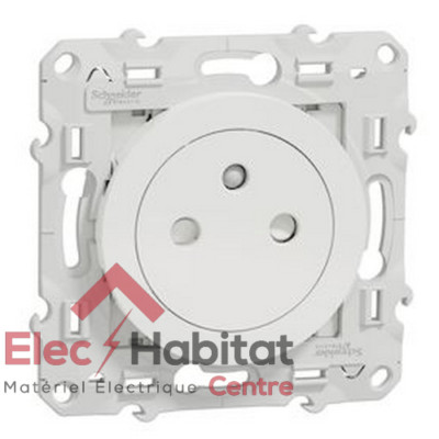 4 X : Prise de courant 2P+T 16A 250V modulaire resi9 Schneider R9PCS616
