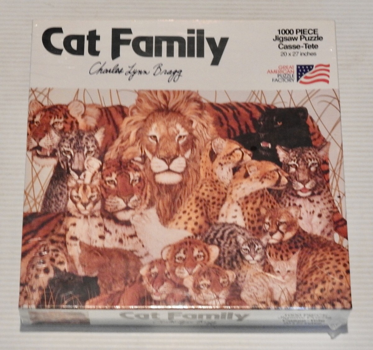 family cats 1001 Family Cats - 500 Piece Jigsaw Puzzle by SunsOut