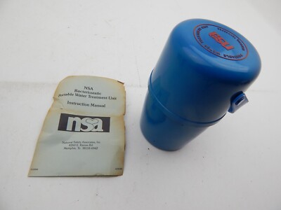 NSA Bacteriostatic Portable Water Treatment Unit 10P NSA10P Survival/Camping