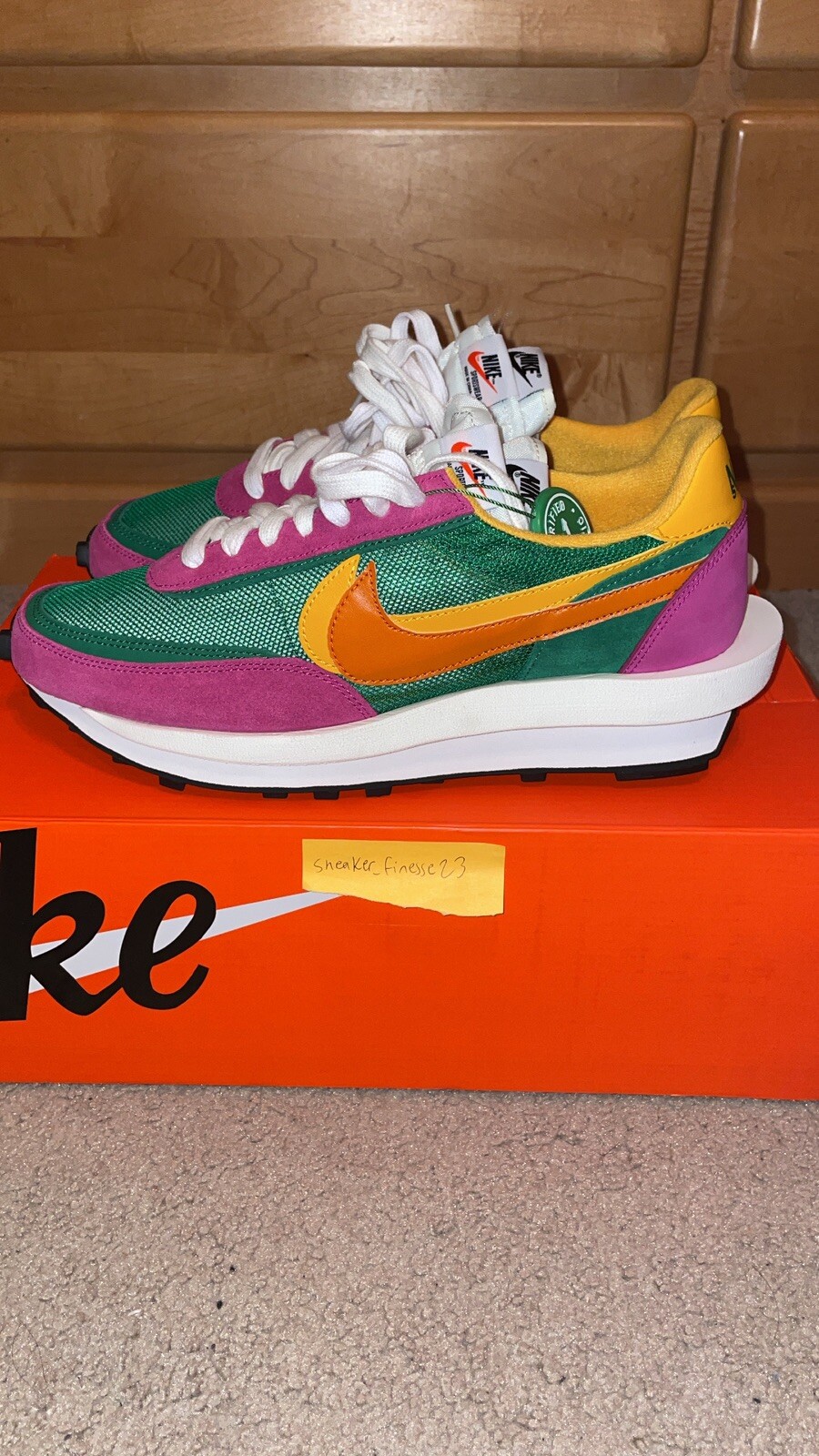 nike sacai pine