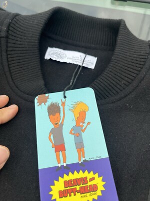 Beavis and Butt-Head Freeze Max Rude Varsity Full Zip Jacket