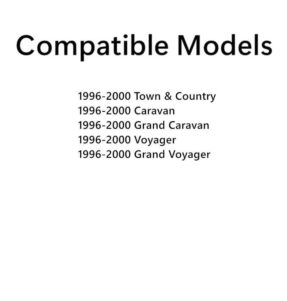 Fits 96-00 Voyager Town & Country Caravan Driver Left Sliding Door Window Glass - Image 3 of 4