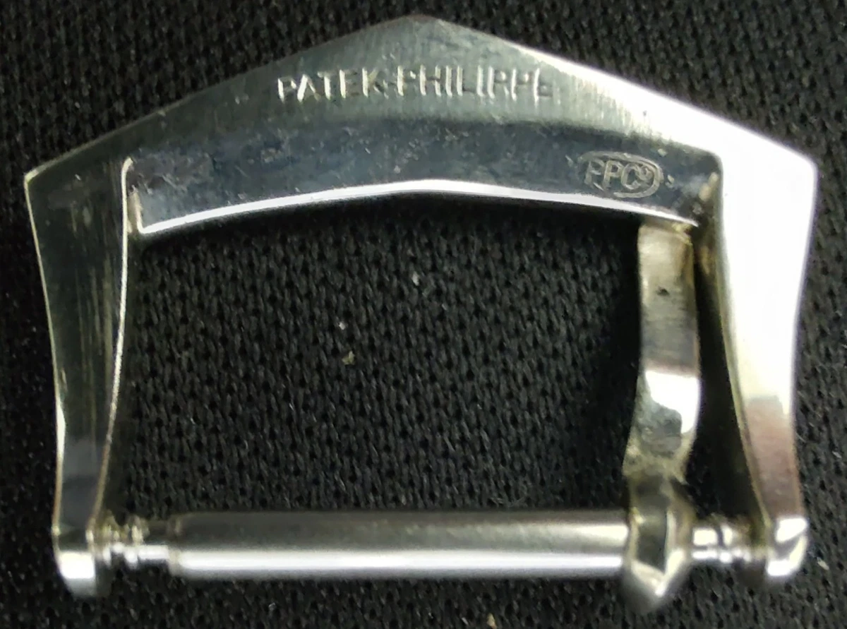 Hebilla original Patek Philippe 16 mm acero inoxidable muy buen estado. L@@K