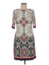Eliza J Women Silver Casual Dress 8