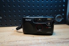  C Vivitar PS 650 35mm Point  Shoot Film Camera Auto Focus