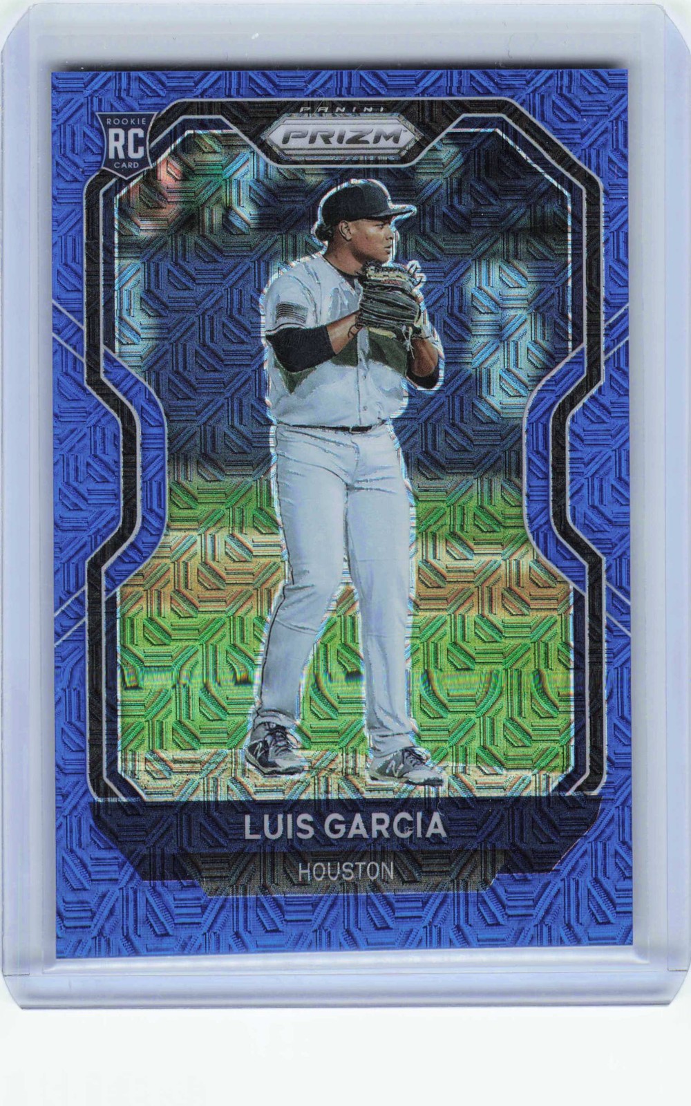 2021 Panini Prizm #90 Luis Garcia Blue Mojo Prizm #/199