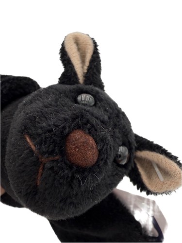 Cuddly Toy Bat Flight Animal Stuffed Toy 9 3/8in Sweet Cute Black - Picture 2 of 5