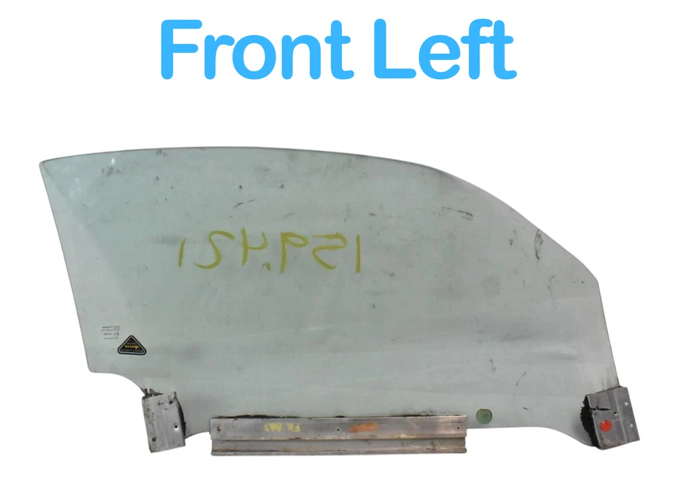 97-06 Jaguar XK8 X100 Convertible Front Left Door Window Glass GJA1001BG OEM - Image 3 of 4