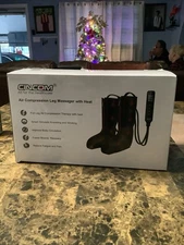 CINCOM Heat and Compression for Circulation and Pain Relief Foot and Leg Massage