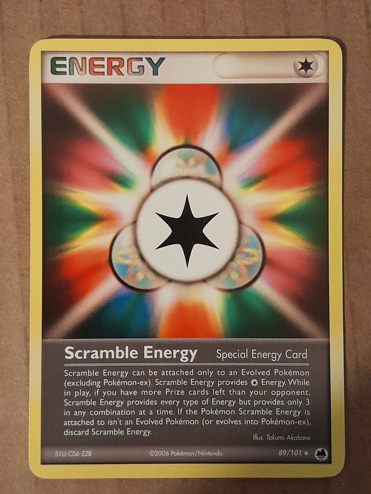Scramble Energy 89/101 Ex Dragon Frontiers NM See Pictures
