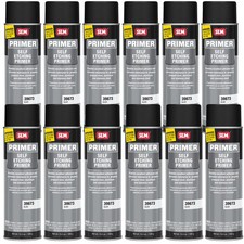 Sem Self Etching Primer Black Color Aerosol 15 Oz. 39673 12 Pack