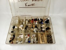 Huge Nos Lot Clock Radio Knobs Shafts. Over 300 Knobs Over 60 Shafts. Huge Nos Lot Clock Radio Knobs Shafts. Over 300 Knobs Over 60 Shafts.