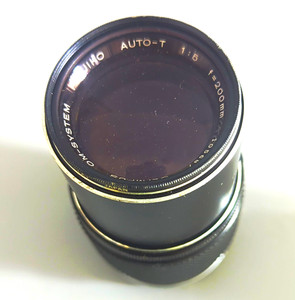 Olympus OM-System F.Zuiko Olympus 200mm f/5 Manual v good in uk