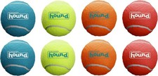 Outward Hound Squeaker Ballz Tennis Ball Dog Toy, X-Small, 1.5", 8-Pack