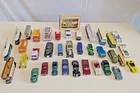 Vintage Corgi Toys Job Lot - Collection Of Die-Cast Cars, Vans And Buses.