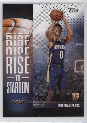 2025-26 Topps Rise to Stardom Jeremiah Fears #RTS-7 Rookie RC 1ek2