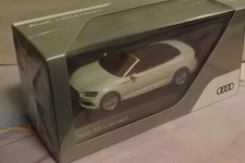 Audi Dealer Special Order by Spark Model Audi A5 Cabriolet 1 43 White   Unopened