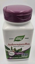 Nature's Way Ashwagandha 60 Vegan Caps  500mg  EXP 05/2028 Stress Support