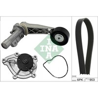 INA 529 0504 30 Wasserpumpe Keilrippenriemensatz FüR Peugeot Citroen Mini C4 C5