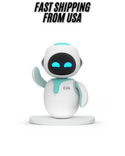 ENERGIZE LAB Eilik Robot   Cute Interactive Smart Pet Toy for Kids  Adults Gift