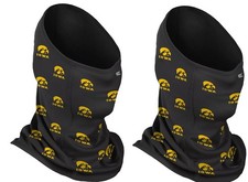 Ncaa Adult Colosseum Iowa Hawkeyes Neck Gaiter Face Mask 2-Pack
