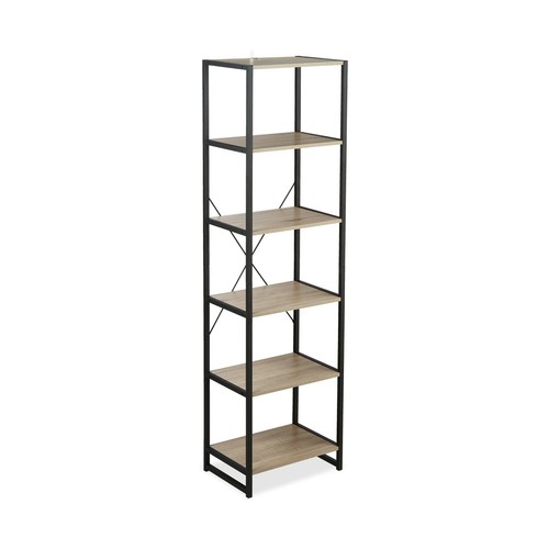 Estanteria madera librería moderna mueble de almacenamiento estante decorativo - Imagen 10 de 10