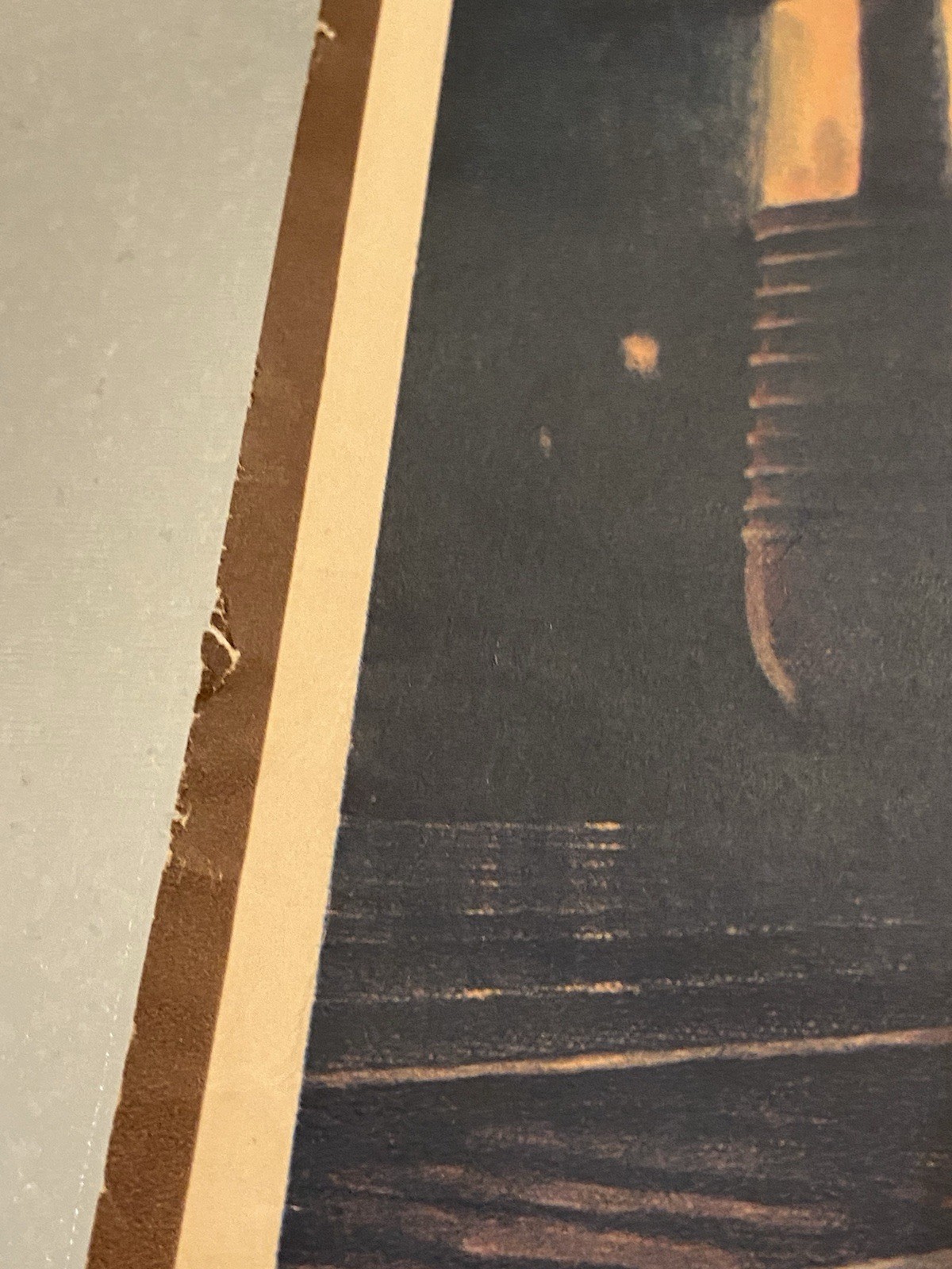 NEW YORK CENTRAL SYSTEM RAILROAD TRAIN CALENDAR TWILIGHT ON THE HUDSON RIVER VTG