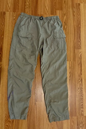 Columbia Pants Mens sz L Large Moss Green Outdoor Fishing Water Swim