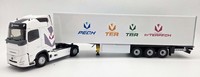 Eligor - Volvo Fh Aero 4X2 Mit 3-Achs-AnhäNger In'terpech - 1/43 - ELI118616