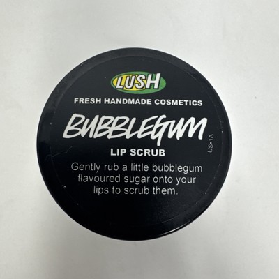 LUSH Bubblegum Lip Sugar Scrub .8 oz (25g) New