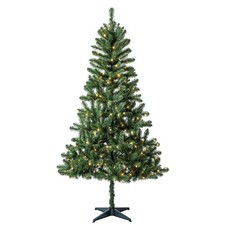 Holiday Time TG66M2BJHD00 6.5' Pre-Lit Madison Pine Green Artificial Christmas