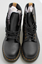 DR MARTENS BLACK VEGAN 1460 BOOTS UK 7 EX DISPLAY (1460VEGB494429)
