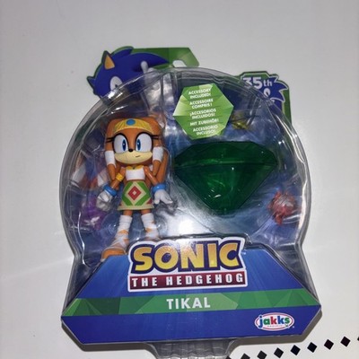 Jakks Pacific TIKAL with Master Emerald 35th Anniversary Sonic The Hedgehog 4 In
