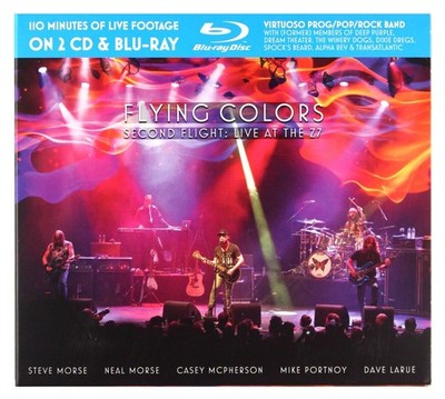 Flying Colors Second flight: Live at the Z7 (CD) Album Digipak