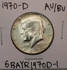 1970-D Kennedy Half Dollar AU/BU