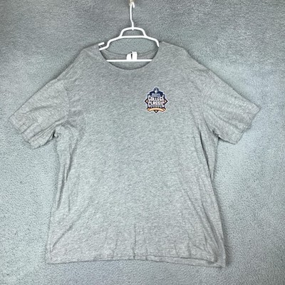 Shriners College Classic Graphic Shirt Mens 2XL Gray NCAA Baseball Clique Tee