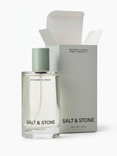 Salt  Stone Body Mist, Bergamot  Hinoki Scent, for Women and Men, 3.4oz/100ml