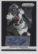 2013 Panini Prizm Auto Rahim Moore #174 Auto 0o9