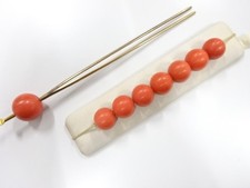7658541: JAPANESE KIMONO / ANTIQUE HAIR CLIP SET