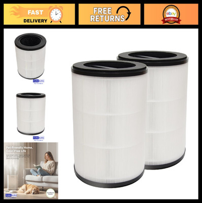 Replacement Filters for Oransi Mod Jr. Air Purifier - 2-Pack H13 HEPA & Activate