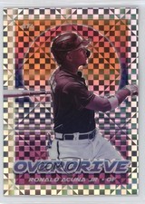 2021 Panini Chronicles Overdrive Building Blocks Prizm Ronald Acuna Jr #20 v5j