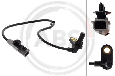 ABS Sensor Raddrehzahl A.B.S. 33117 für INFINITI Q50 Q60 AWD Hybrid Red