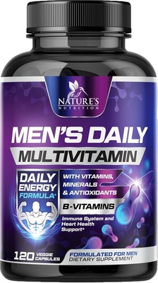 Multivitamin for Men - Advanced Supplement with Full-Spectrum Formula, Essential